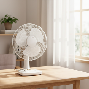New Style Mechanical Control 360 Degrees <b>Rotation</b> Compact Design Energy Efficient Small Desk <b>Fan</b> for Hotel & Household Use - Product Image 3