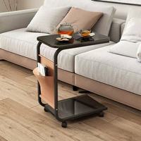 Table basse de salon en bois de haute qualité, petite table d'appoint moderne pour la chambre à coucher, le salon, la maison, le balcon, la table d'appoint de coin