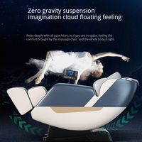 Fauteuil de Massage de Luxe C35 Guangzhou Health Care 4D Zéro Gravité, Siège de Stade avec Chauffage et Massage pour Application Corporelle