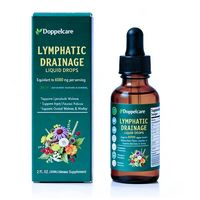 Gouttes liquides pour le soin lymphatique équivalent à 6000 mg, complément nutritionnel à base de plantes adapté aux chiots, chatons et animaux adultes