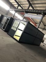 Maison préfabriquée modulaire de 3 chambres à coucher en Chine ensemble modulaire de petit kit de maisons en cabine maison en conteneur à vendre