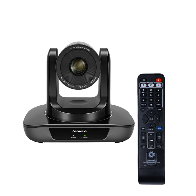 ClearView Tenveo UHD3U câmera versátil câmera de conferência PTZ câmera óptica zoom 3x