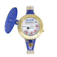 Filetage NPT CLASSE C R160 15mm 20mm AMR Laiton Multi Jet Type sec Compteur d'eau froide