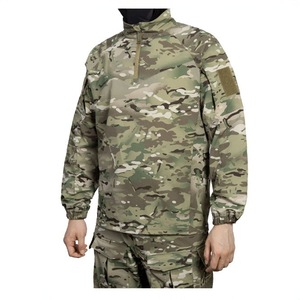 Combinaison tactique de camouflage DF, ensemble trois pièces, vêtements de protection multi-usages pour hommes, respirant, à séchage rapide, mélange de coton, chaud - Product Image 2