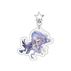 Porte-clés en acrylique Wuthering Waves, version Q, personnages Aemeath, Lynae, Mornye, Chisa, pendentif, accessoire de jeu, décoration de sac à dos, cadeau pour les fans - Product Image 3