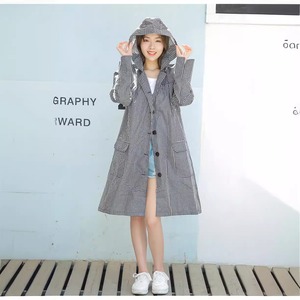 <strong>Women</strong> Lady Hiking Travel Outdoor Waterproof Hooded Breathable Lightweight Rainwear Rain Clothes Jacket Coat <strong>Raincoat</strong> - Product Image 6