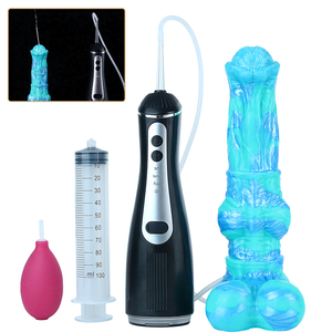 11.4Inch Manual & Electric Water Spray Horse Dildo Silicone Vaginal Anal Stimulator Squirting Sex Toy for man woman <b>Masturbation</b> - Product Image 1
