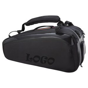 High Quality Custom Logo Recycled PET Tennis <b>Bag</b> Backpack Large Capacity 2 <b>Compartment</b> Design 9 Racquets Deenith J2292 1kg - Product Image 2