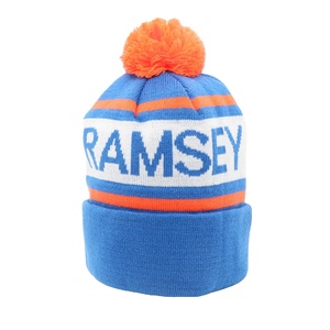 Bonnet tricoté unisexe 100 % acrylique, personnalisé avec logo brodé 3D, motif mignon, idéal pour l'hiver, vente en gros de mode - Product Image 5