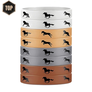 24 Hour Shipment Recent Hot-selling Style Unique Horse Silicone Wristband for Events