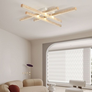 Lámpara de techo de travertino amarillo minimalista moderna para sala de estar, Hotel, casa de familia, lámpara de techo, accesorios de iluminación interior - Product Image 2