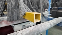 Escalera para Torre de Turbina Eólica Aislada con FRP, Escalera de Seguridad Resistente a la Corrosión para Parques Eólicos Costeros y Marinos