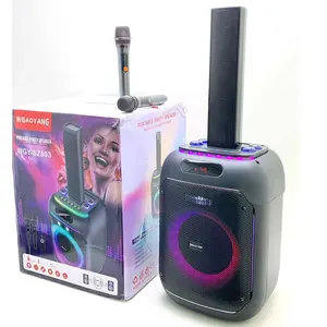 Enceinte portable de fête DJ J.B.L 2026 pour l'extérieur avec caisson de basses 80W, éclairage LED RVB, microphone BT, vente chaude SZ803 - Product Image 2