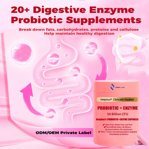 Gli enzimi digestivi composti e le capsule probiotiche forniscono un supporto a doppio effetto per l'assorbimento dei nutrienti e la salute intestinale - Product Image 3