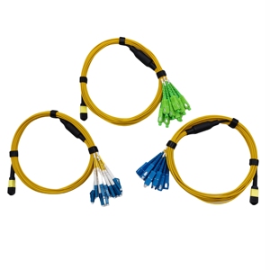 Cable Fanout de 12 núcleos MPO UPC a LC UPC SM Equipo de fibra óptica Fibra MPO APC a SC Patch Cord Hydra - Product Image 5