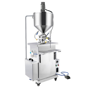 10-1000mL Thick Gel Wax Ointment Ointment Water Circulation Heating and Stirring Filling Machine - Product Image 1