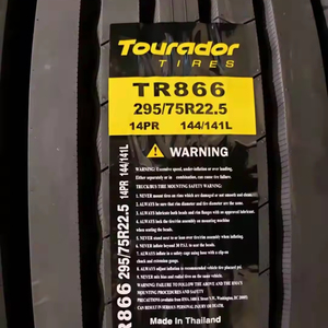 Fábrica de Neumáticos de la Marca TBR Tourador en Tailandia, Neumáticos para Camión en 295/75R22.5 295/80R22.5 11R22.5 - Product Image 2