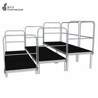 Nouveau & Vente Chaude & Prix Bas Scène à Niveaux 3m X 3m - Plateforme de Chœur Portable Système de Scène Nivtec pour Événement