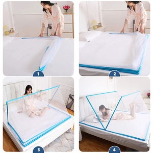 Anti-<strong>Mosquito</strong> Easy Install Bedroom Folded Folding <strong>Portable</strong> <strong>Mosquito</strong> <strong>Net</strong> Adults <strong>for</strong> Twin <strong>Bed</strong> - Product Image 2