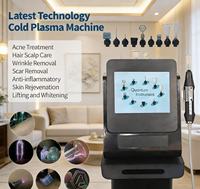 Appareil de beauté à plasma froid et ozone pour le visage, traitement nettoyant, machine de lifting cutané à jet plasma