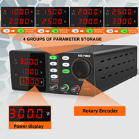 Alimentation électrique à découpage stabilisée numérique électronique de laboratoire SPPS-S3010 30V 10A avec encodeur RS232 USB