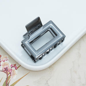 Luxe grande pince à cheveux minimaliste élégant rétro Vintage accessoire <span class=keywords><strong>de</strong></span> cheveux avec perle décoration requin pince pour les femmes - Product Image 5