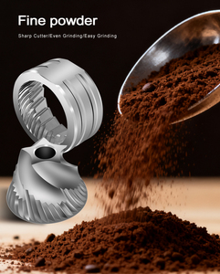 Source Factory Diámetro 38mm Acero inoxidable CNC Piezas <span class=keywords><strong>de</strong></span> mecanizado <span class=keywords><strong>Molinillo</strong></span> <span class=keywords><strong>de</strong></span> café <span class=keywords><strong>Molinillo</strong></span> Cónico 5 Cono Burr - Product Image 2