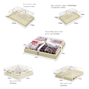 Toptan geri dönüşüm dekoratif fantezi kağıt kuru meyveler tarihleri fındık şerit ekran hediye paketi kutusu - Product Image 5