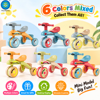 Modèle de mini-vélo d'équilibre à assembler soi-même, jouet pour enfants, 3 roues, jouets de construction STEM, jouets éducatifs Montessori, cadeau, ornement de bureau