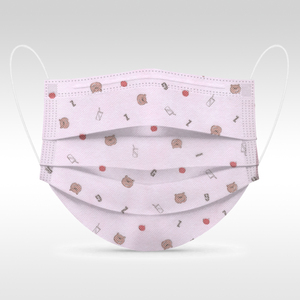 Personalizzato cartone animato bambini maschera monouso stampato 3ply maschera per il viso per i bambini - Product Image 3