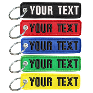 Stickerei Gepäck anhänger Personal isierte Reisekoffer Etiketten Tags Loops - Product Image 6