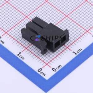 HC-MX3.0-2*1Y Housing (Wire-to-Board / Wire-to-Wire) P=3mm Connector 2x1P 3mm Micro-Fit (MX 3.0) 3mm - Product Image 1