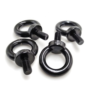 Mạ kẽm mạ niken thép Metric hình bầu dục đầu M8 M16 móc vít O vòng khóa vòng chìa khóa vít kéo vòng mắt Bolt - Product Image 1