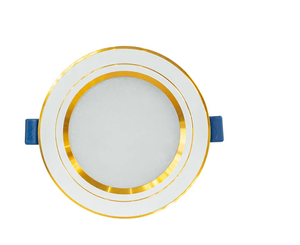หลอดไฟดาวน์ไลท์ LED 90มม. ทันสมัยผลิตจากอะลูมิเนียมขอบทองใช้ในบ้านและสำนักงานที่ได้รับการรับรองมาตรฐาน TLC ราคาคุ้มค่ามากเวียดนาม - Product Image 3