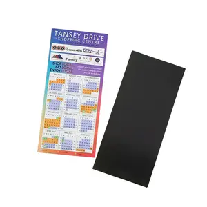 Kertas Desain Kustom Kalender Magnetik untuk Kulkas Personalisasi Ref Magnet Magnet Kulkas Pemasok