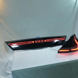 <b>LED</b> Car Tail <b>Lights</b> with Trunk for Venza 2009-2015 Smoked Lens New 12v Daytime Running <b>Lights</b> Dynamic Turn Signals - Product Image 4