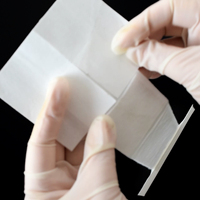 Kit de soins pour dialyse, composants stériles, consommables médicaux, pansement adhésif non tissé pour cathéter, certifié CE, 6X25CM