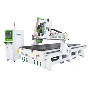 3 axis 1325 atc cnc wood router 8''x4'' auto tool changer woodworking cutting Slotting machine