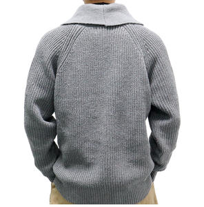 Cárdigan de <span class=keywords><strong>hombre</strong></span> de estilo Azteca Vintage étnico personalizado suéter de punto en relieve de talla grande cárdigan suéteres para otoño al por mayor 2025 - Product Image 4