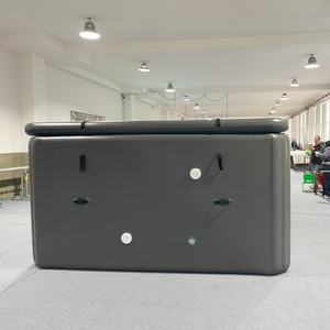 Piscine gonflable rectangulaire hors sol 5x3x1.5m en tissu double paroi Drop Stitch, profondeur 1,5m, longueur 5m, pour jardin - Product Image 4