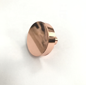 Kleiner Moderner Langlebiger Aluminium-Schrankgriff Knopf in <span class=keywords><strong>Gold</strong></span>-Rosé-Finish für Kleiderschrank Schublade Kommode Küche Bad Wohnzimmer - Product Image 3