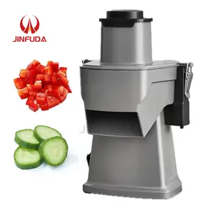 Household Kitchen Electric Food Cutting Machine Carrot Potato Slicer With Stainless Steel Blade Multifunctional Hot Sale
