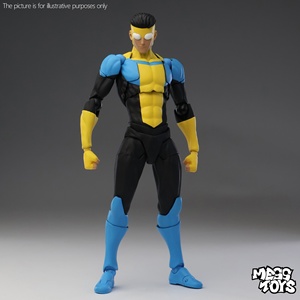 MESS TOYS Figurine articulée en PVC écologique Invincible Young Hero Mark Neighbor et Best Friend - Product Image 2