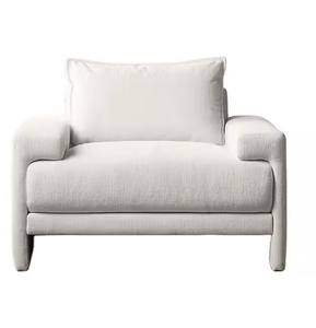 现代卡姆登躺椅可定制织物和皮革模块组合客厅沙发套装 - Product Image 1