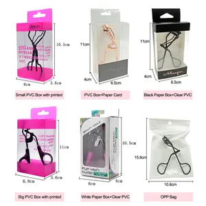 Eye Beauty Professional Mini Lash Curler Ma Thuật Curl Thép Không Gỉ Nhãn Hiệu Riêng Đen Eyelash Curler