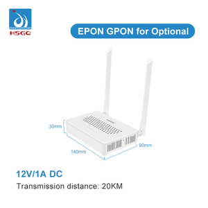HSGQ-X130W มีสินค้าในสต๊อก xpon GPON 1GE EPON + 3FE หน่วยเครือข่ายออปติคอล WiFi ONU ONT - Product Image 3