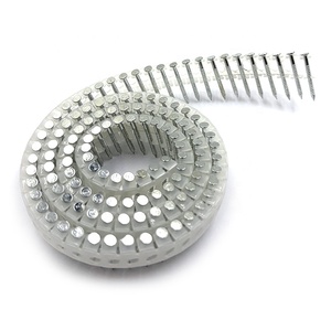Clous en bobine de haute qualité en acier galvanisé à tête plate, à tige lisse, grade A, pour construction, palettes et toiture - Product Image 3