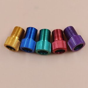 Adattatore da valvola per bicicletta a valvola <span class=keywords><strong>americana</strong></span>, accessorio per pompa d'aria da valvola francese, ricambi per biciclette - Product Image 1