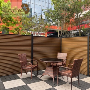 Clôture de <span class=keywords><strong>jardin</strong></span> moderne décorative pour l'extérieur en Europe, prix des murs de clôture de <span class=keywords><strong>jardin</strong></span> en WPC pour les villas - Product Image 1