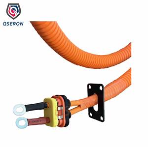 特斯拉纯电动空调压缩机YW-NE-WH002 <span class=keywords><strong>PL</strong></span>-A548FPCAA01-000，压缩机高压线束 - Product Image 4